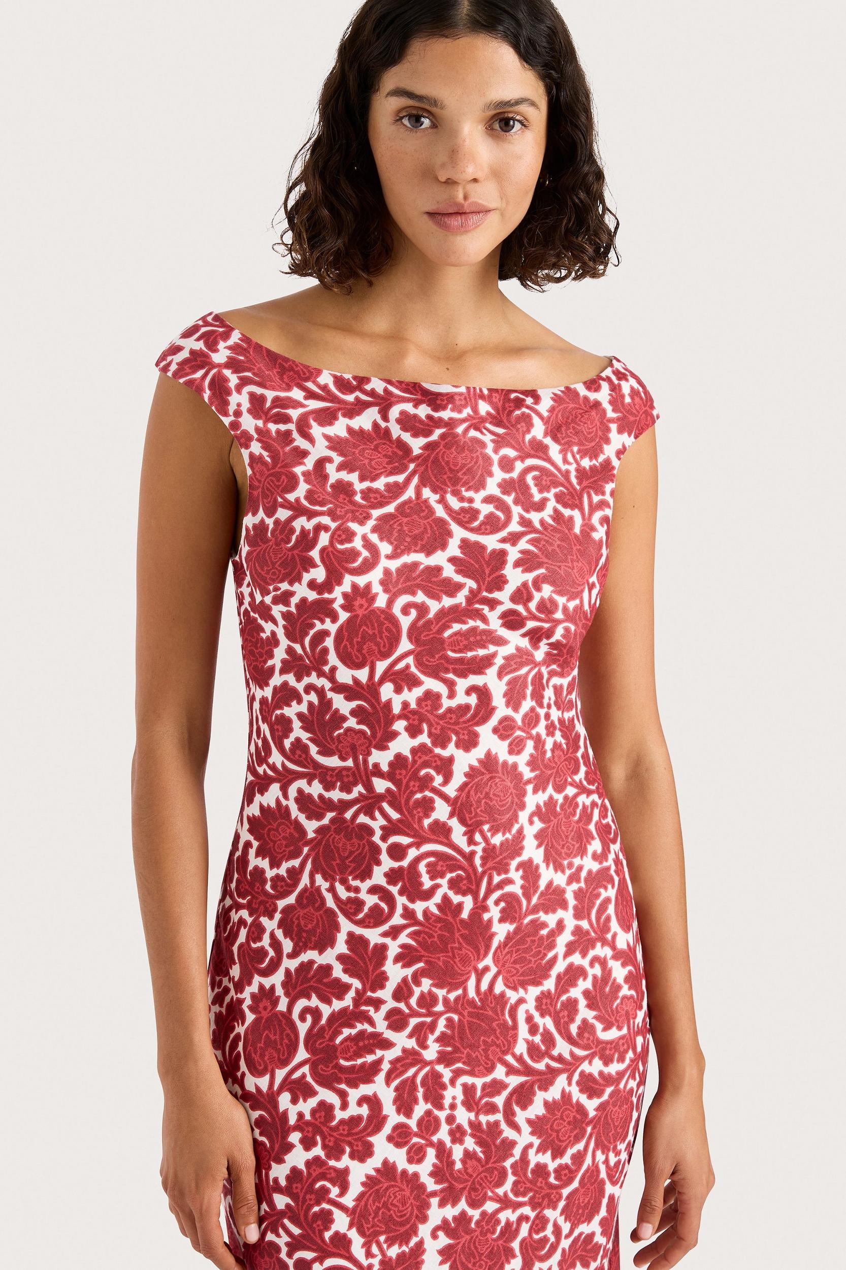 Ilride Maxi Dress Heuchera Print - Final Sale Product Image