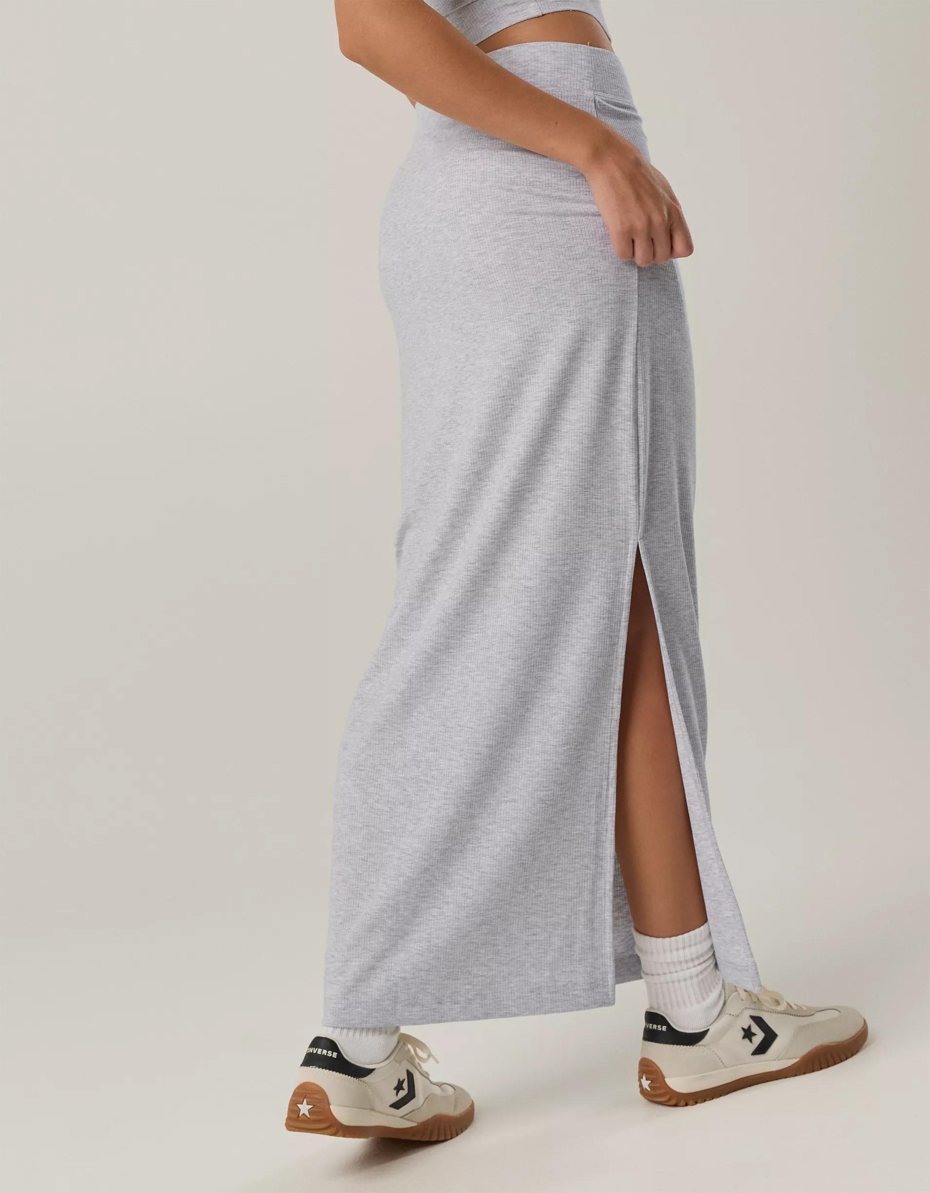 OFFLINE By Aerie Thumbs Up Heavyweight Maxi Skirt Product Image