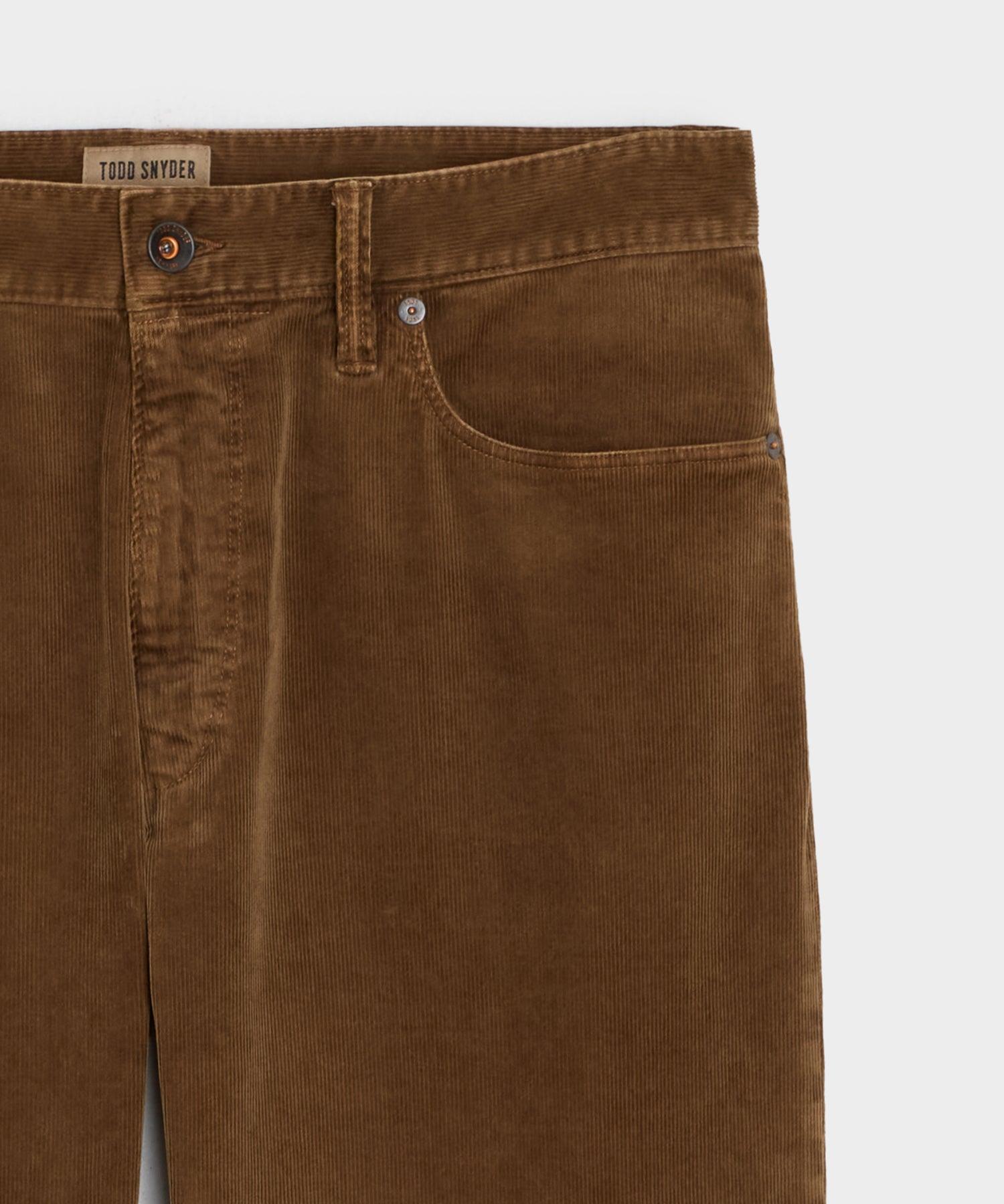 Straight 5-Pocket Corduroy Pant Product Image