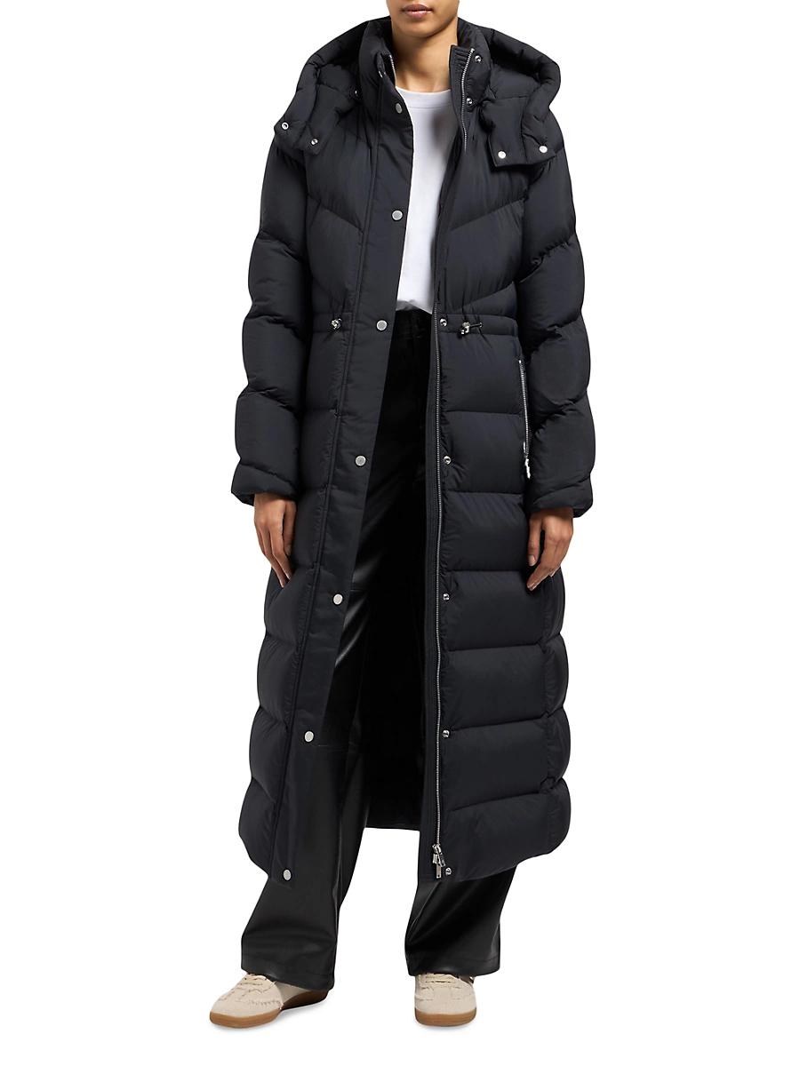 Womens Belle Cote Long Down Puffer Coat Product Image