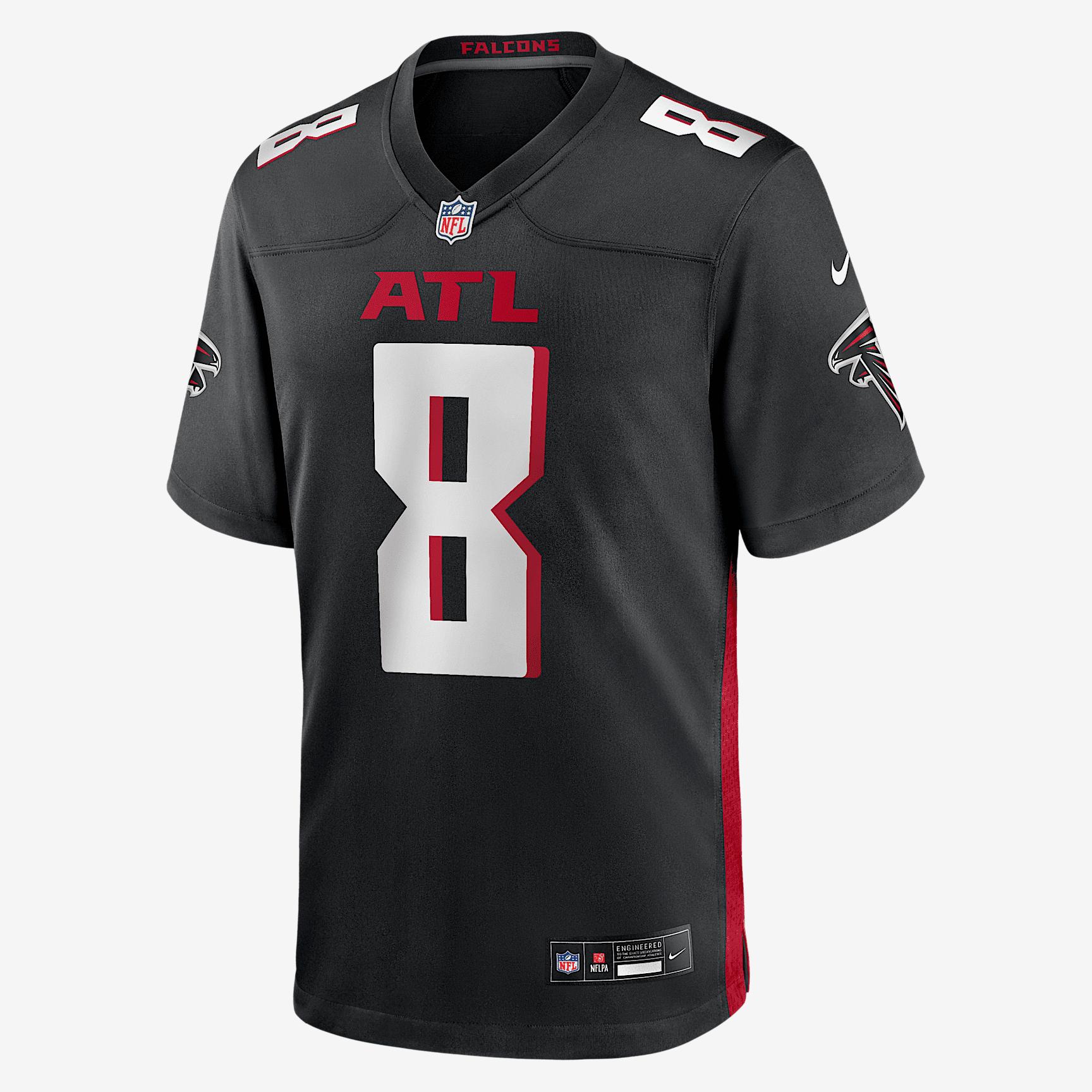 Kyle Pitts Sr. Atlanta Falcons Nike Mens NFL Game Jersey | 67NMATGR96F-AZ8 Product Image