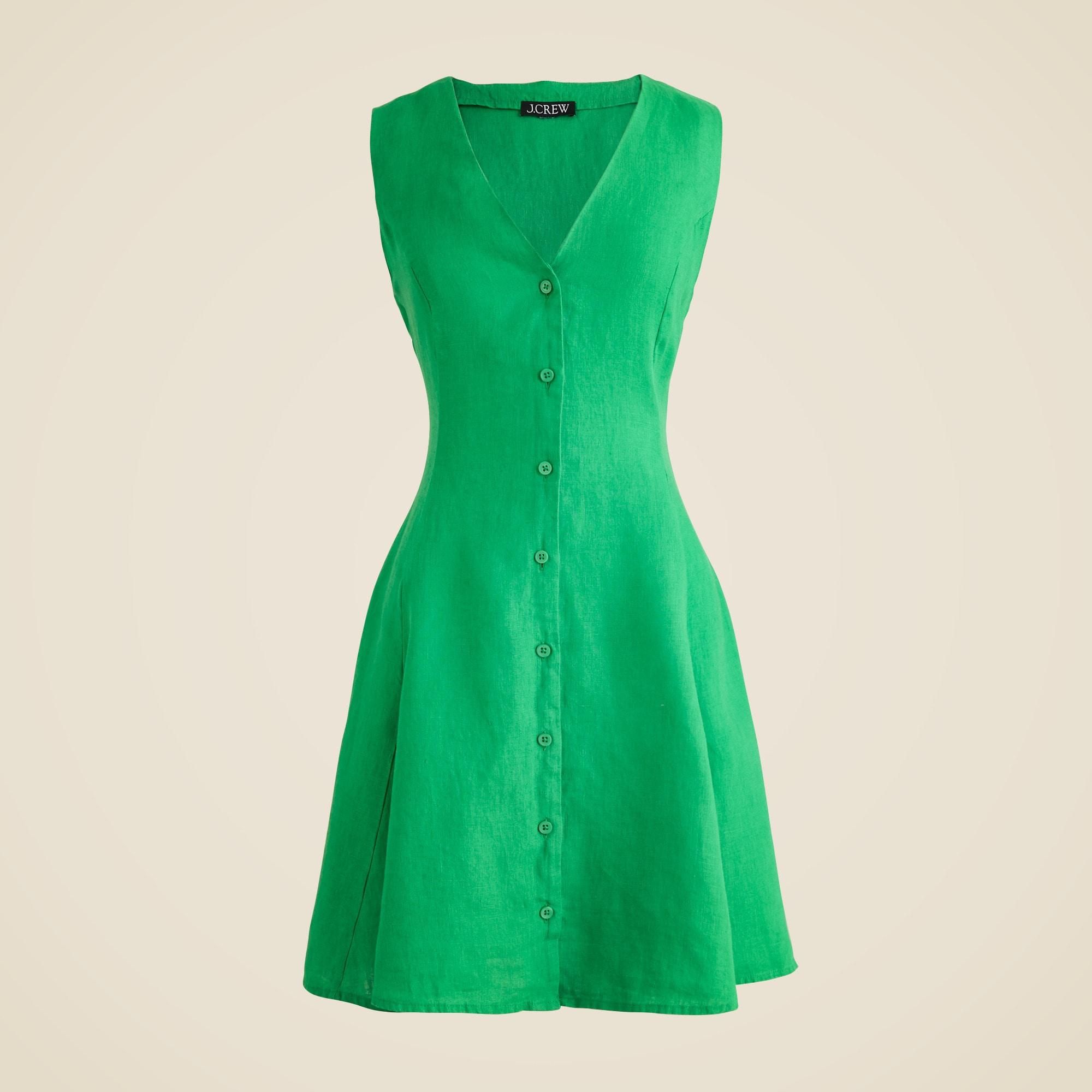 Linen mini dress Product Image