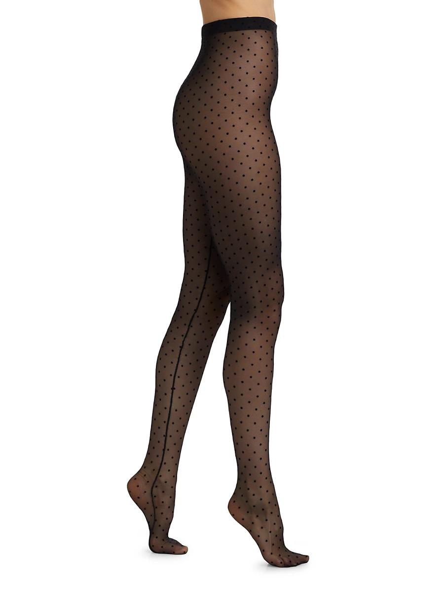 Womens Polka Dot Tights Product Image