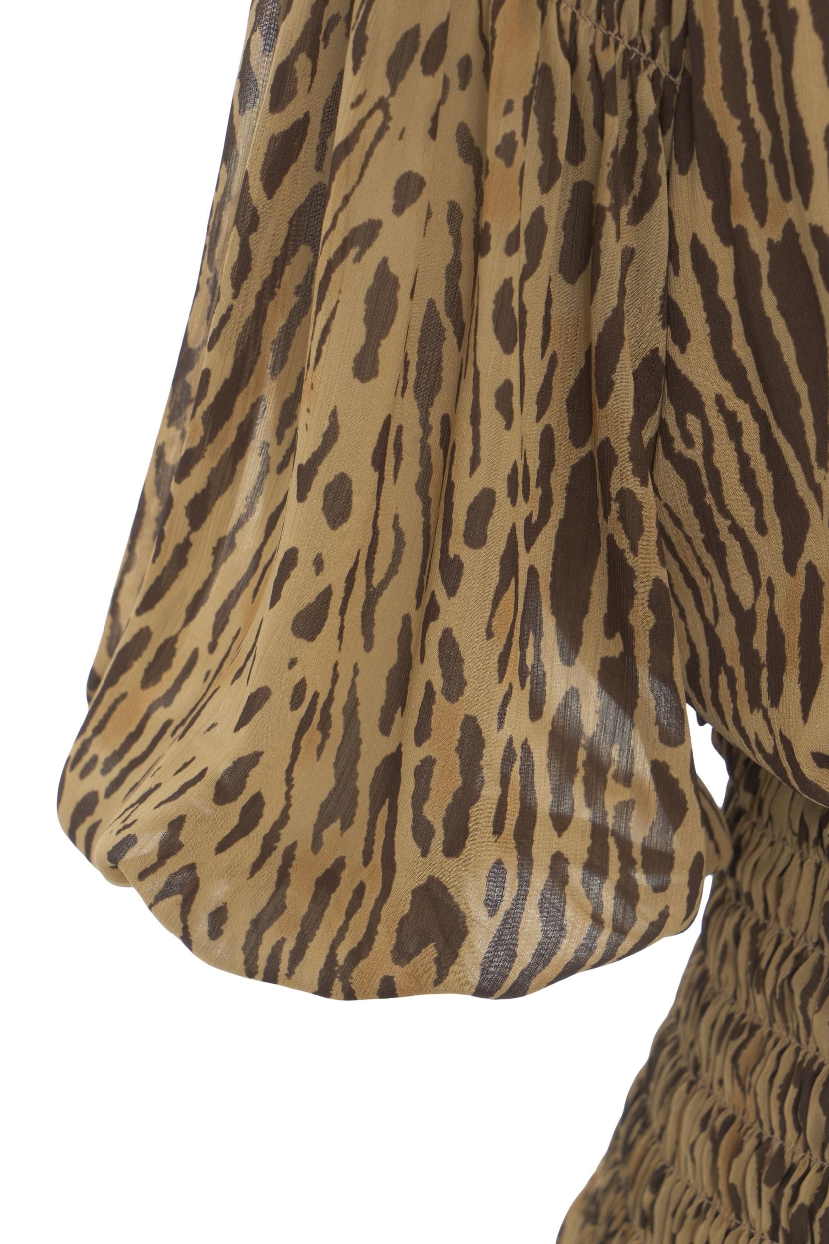 Mini dress with animal print Product Image