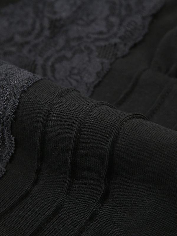 Lace stitching V Neck Cami Top Product Image