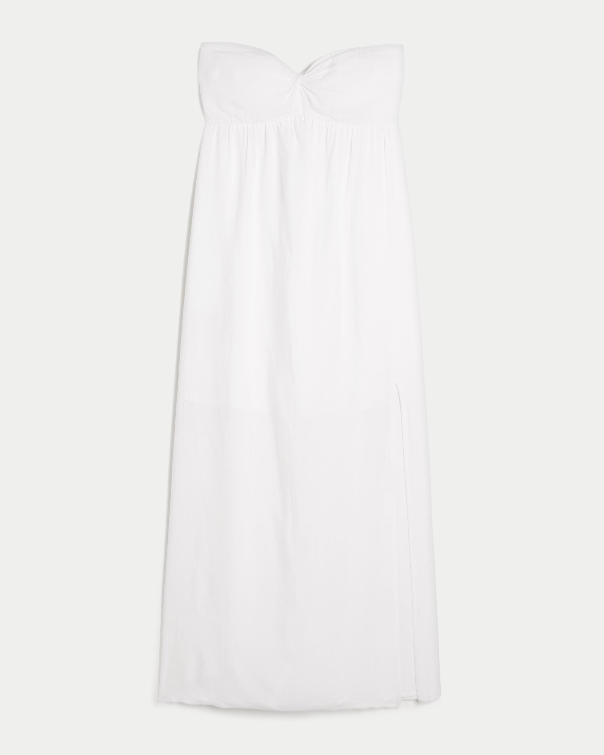 Strapless Twist Bust Maxi Dress Product Image