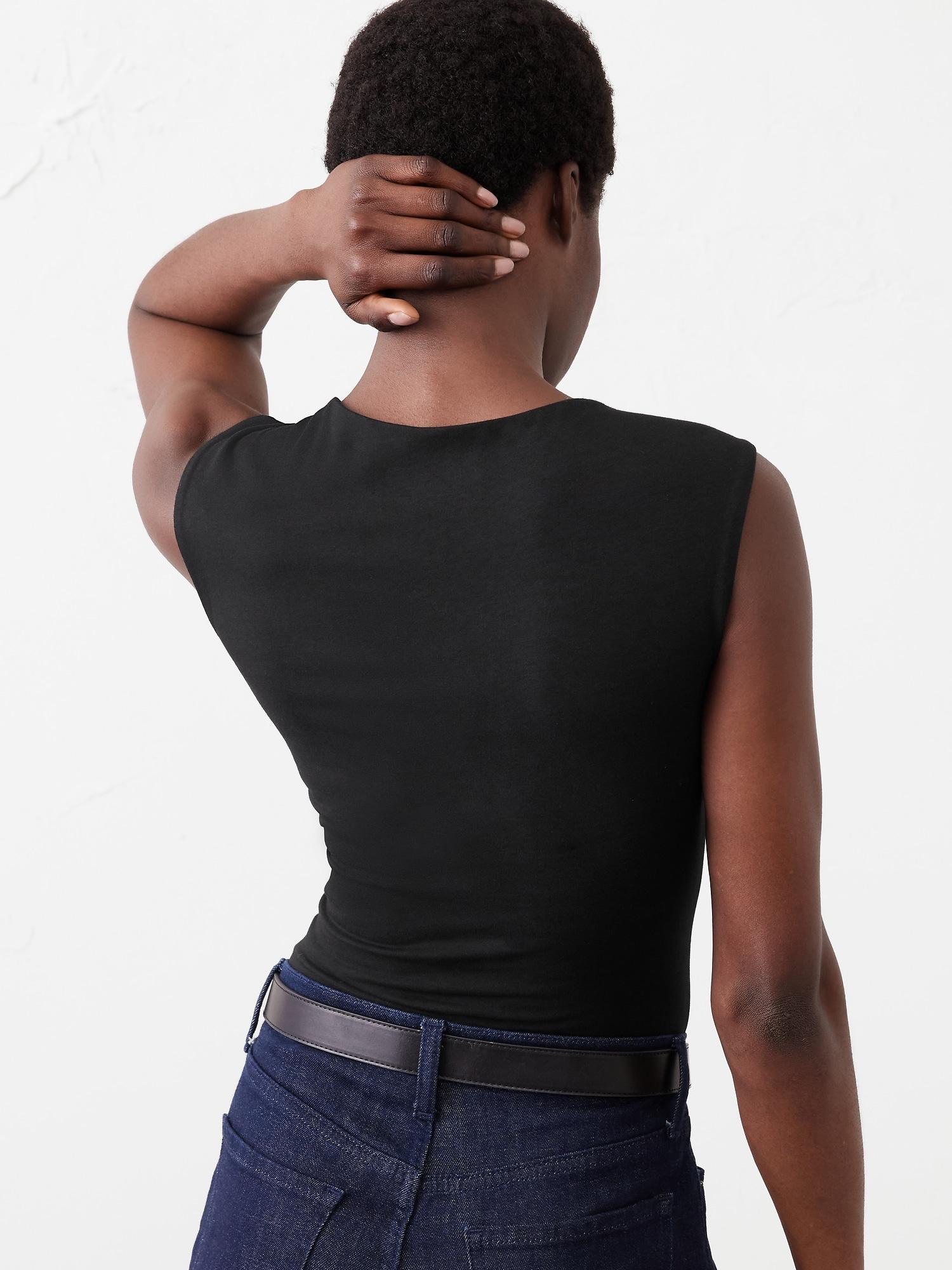 Scoop-Neck Soft Stretch Top Product Image