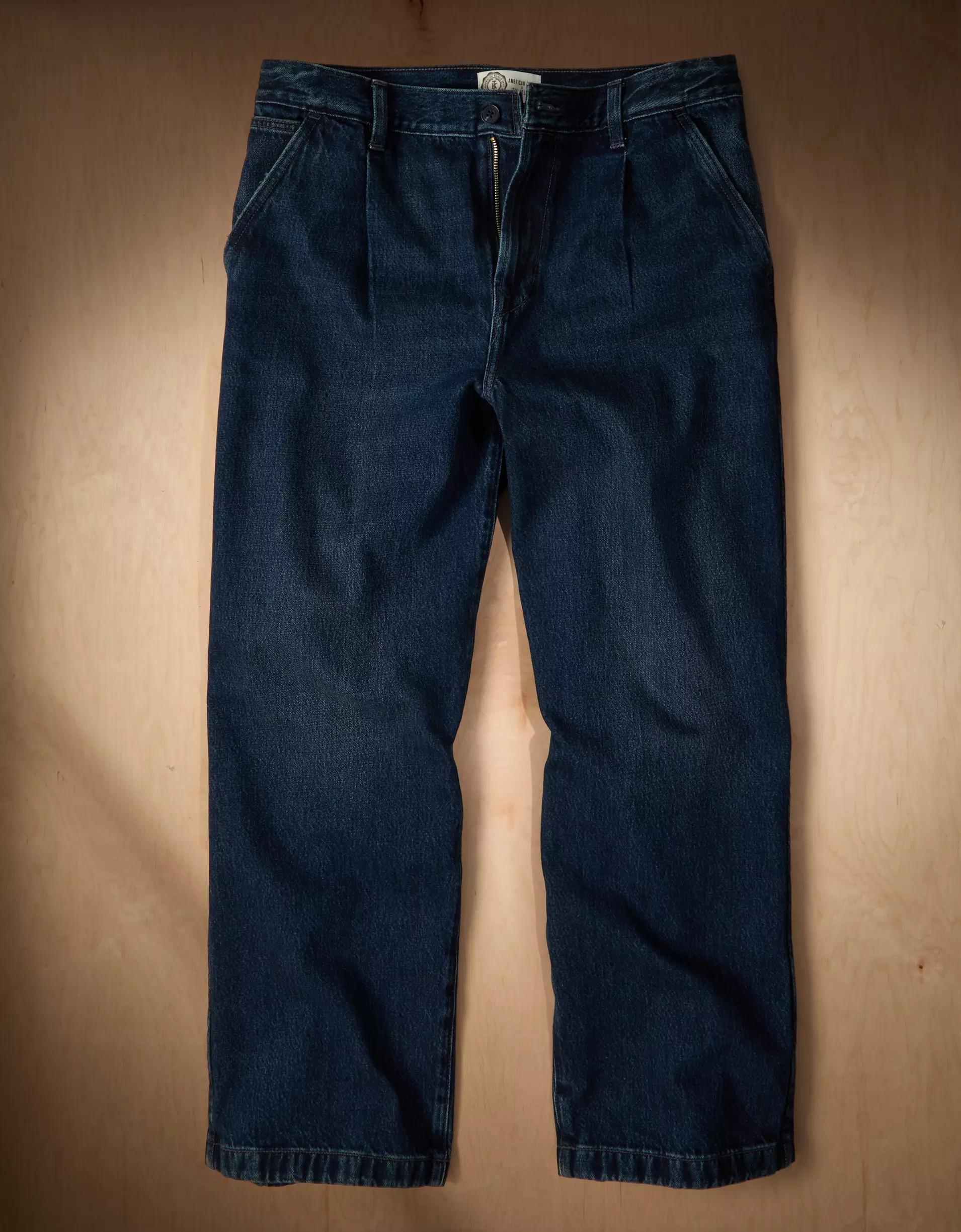 AE x Tru Kolors Pleated Denim Trouser Product Image
