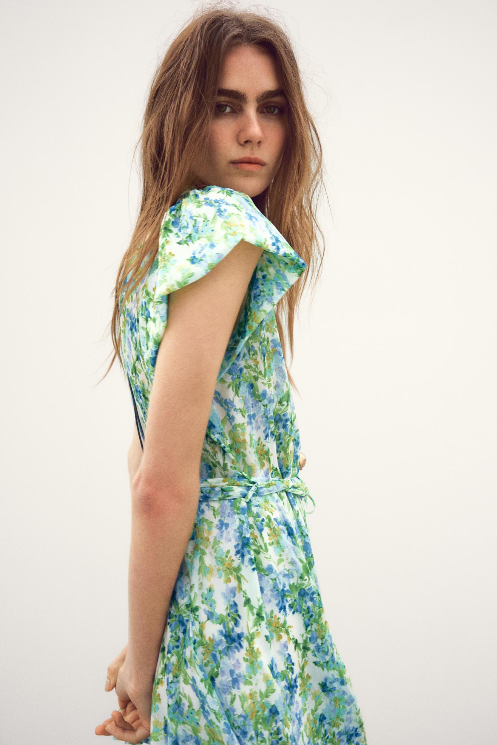 PRINTED MINI DRESS Product Image