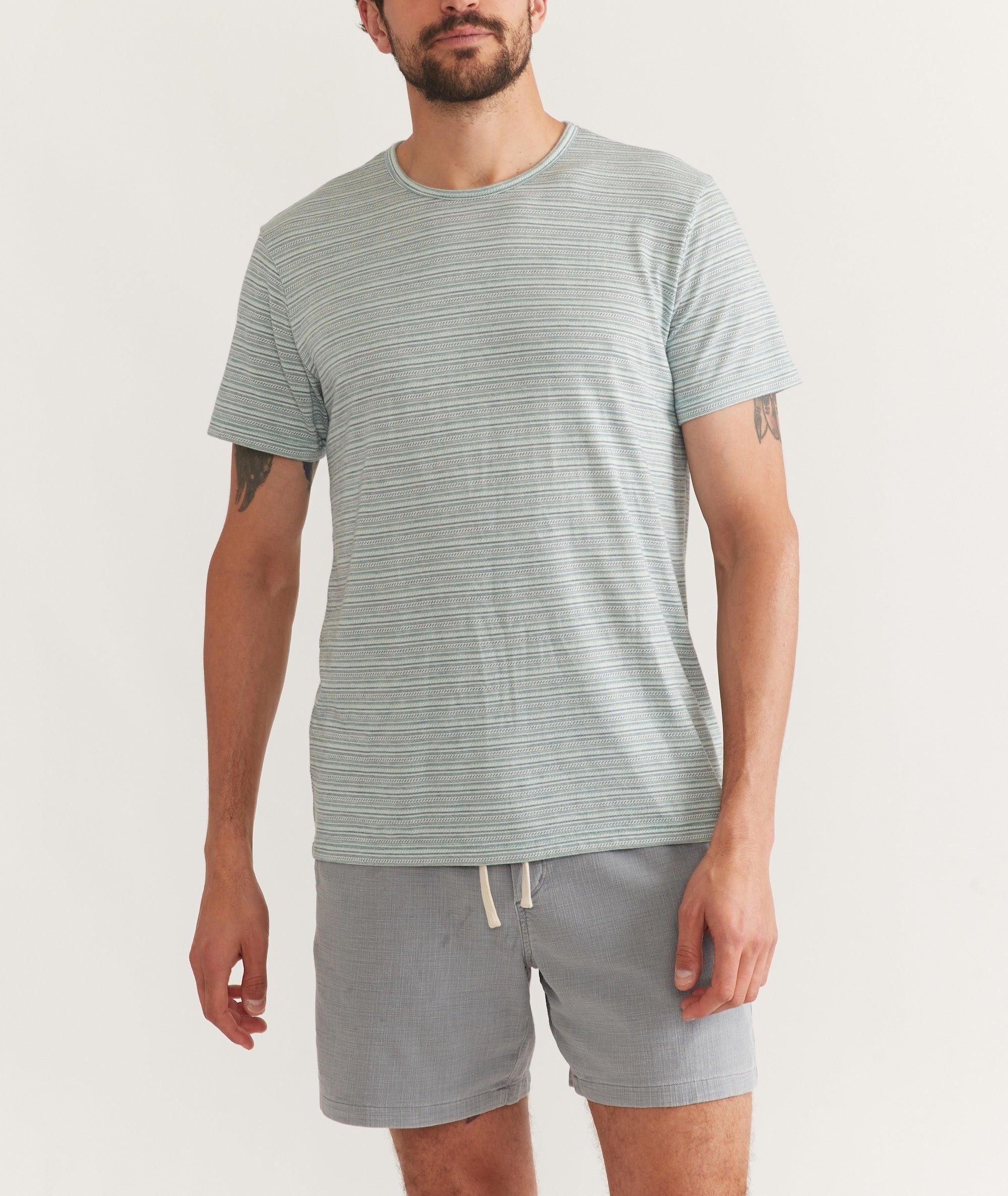 Signature Jacquard Crew Tee Product Image