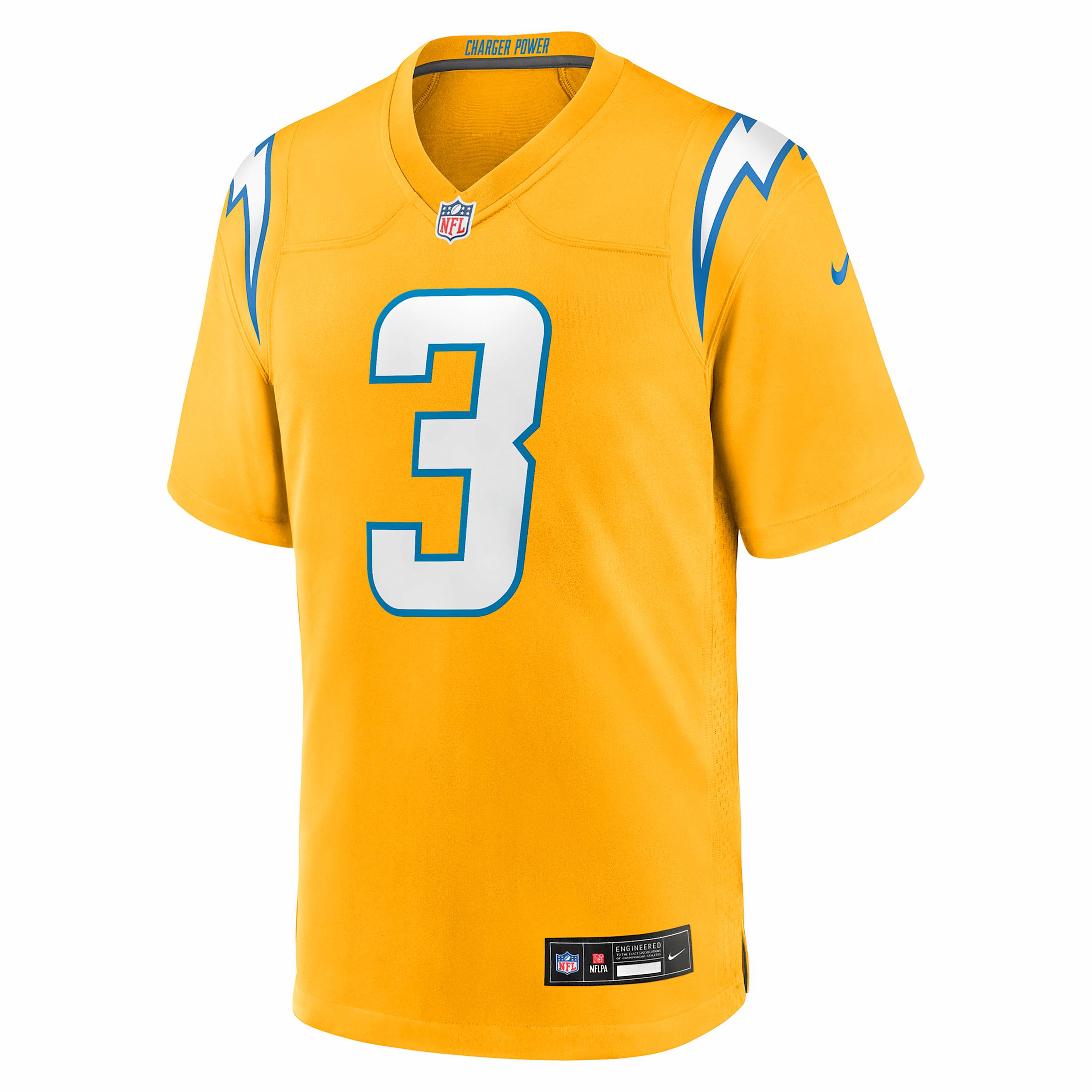 Derwin James Jr. Los Angeles Chargers Nike Mens NFL Game Jersey | 67NM0FAL97F-002 Product Image