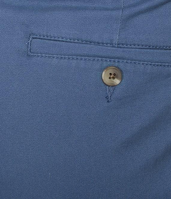 Roundtree & Yorke The Cloud Collection 9#double; Inseam Flat Front Washed Chino Shorts Product Image