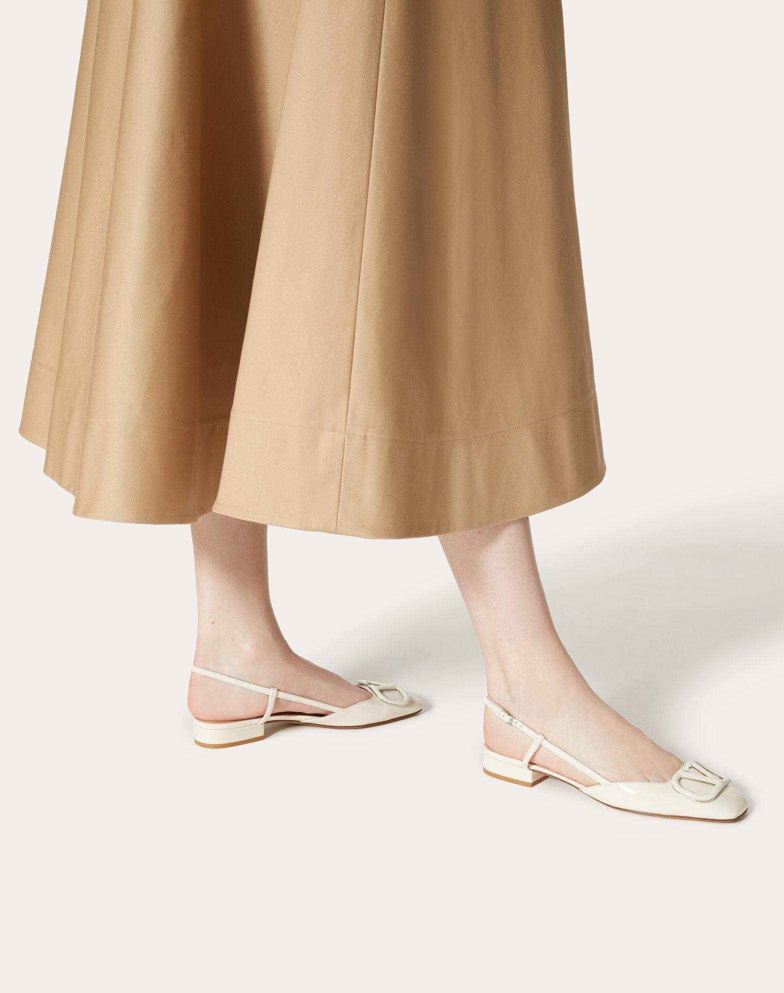 Vlogo Signature Patent Leather Slingback 20Mm Product Image