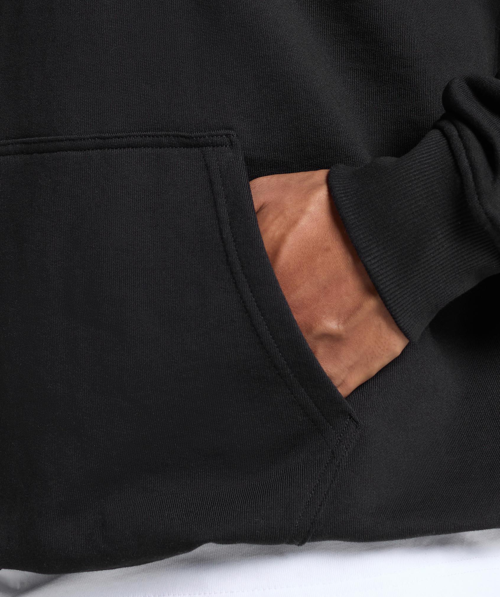 Gymshark Lifting Essentials Hoodie - Black Male Product Image