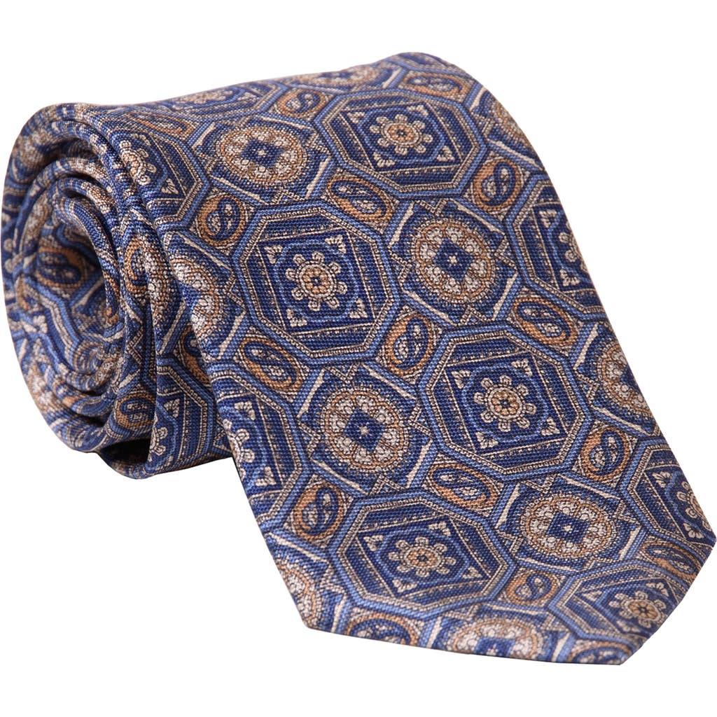 Elizabetta Mantova - Extra Long Printed Silk Tie for Men Product Image