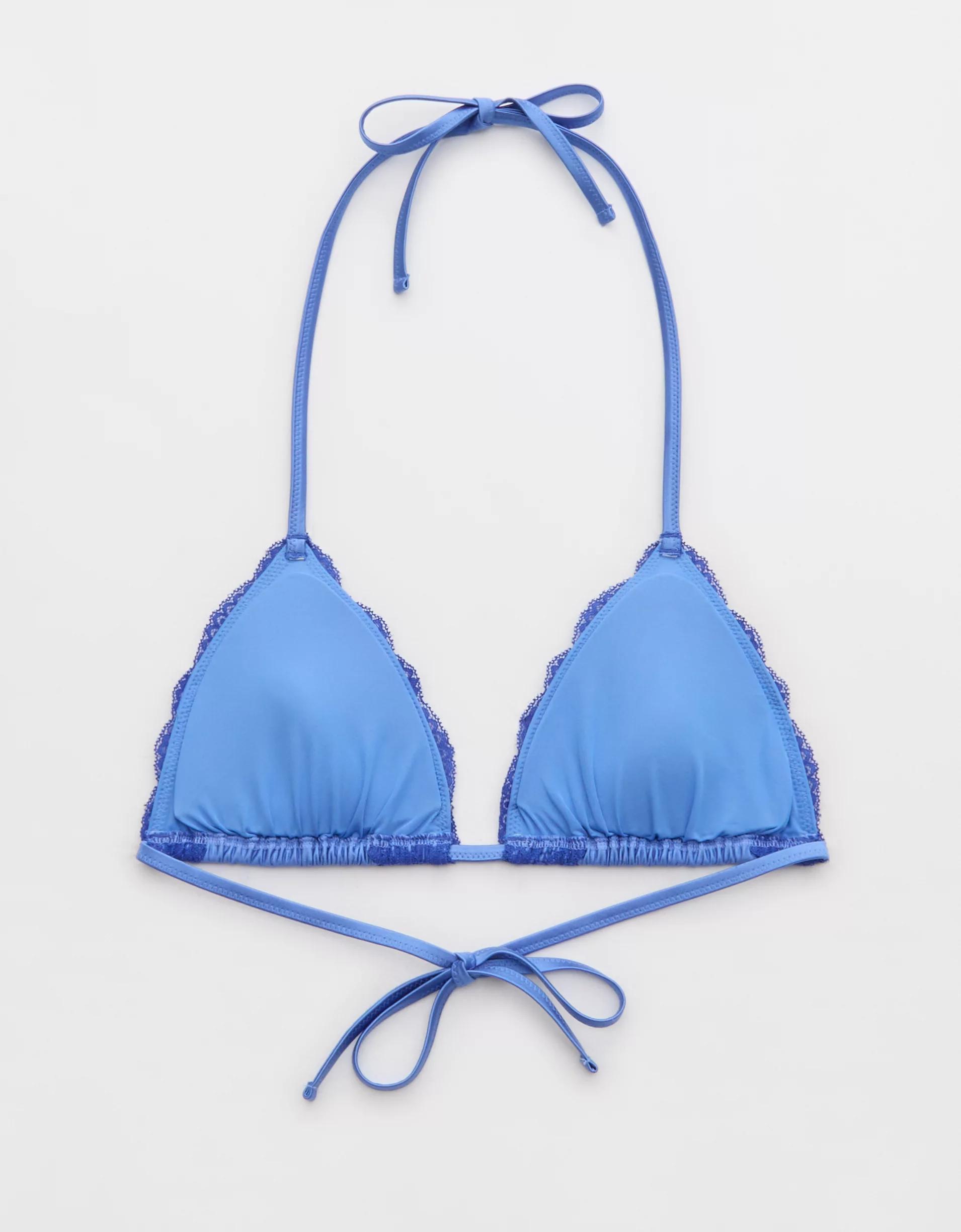 Aerie The Sun-Lover Shine Lace Bikini Top Product Image