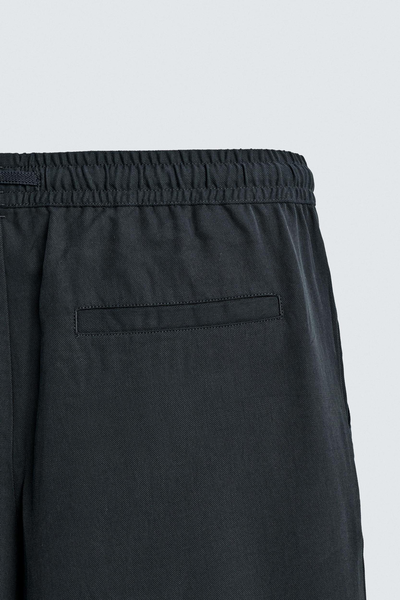 100% LYOCELL REGULAR FIT PANTS Product Image