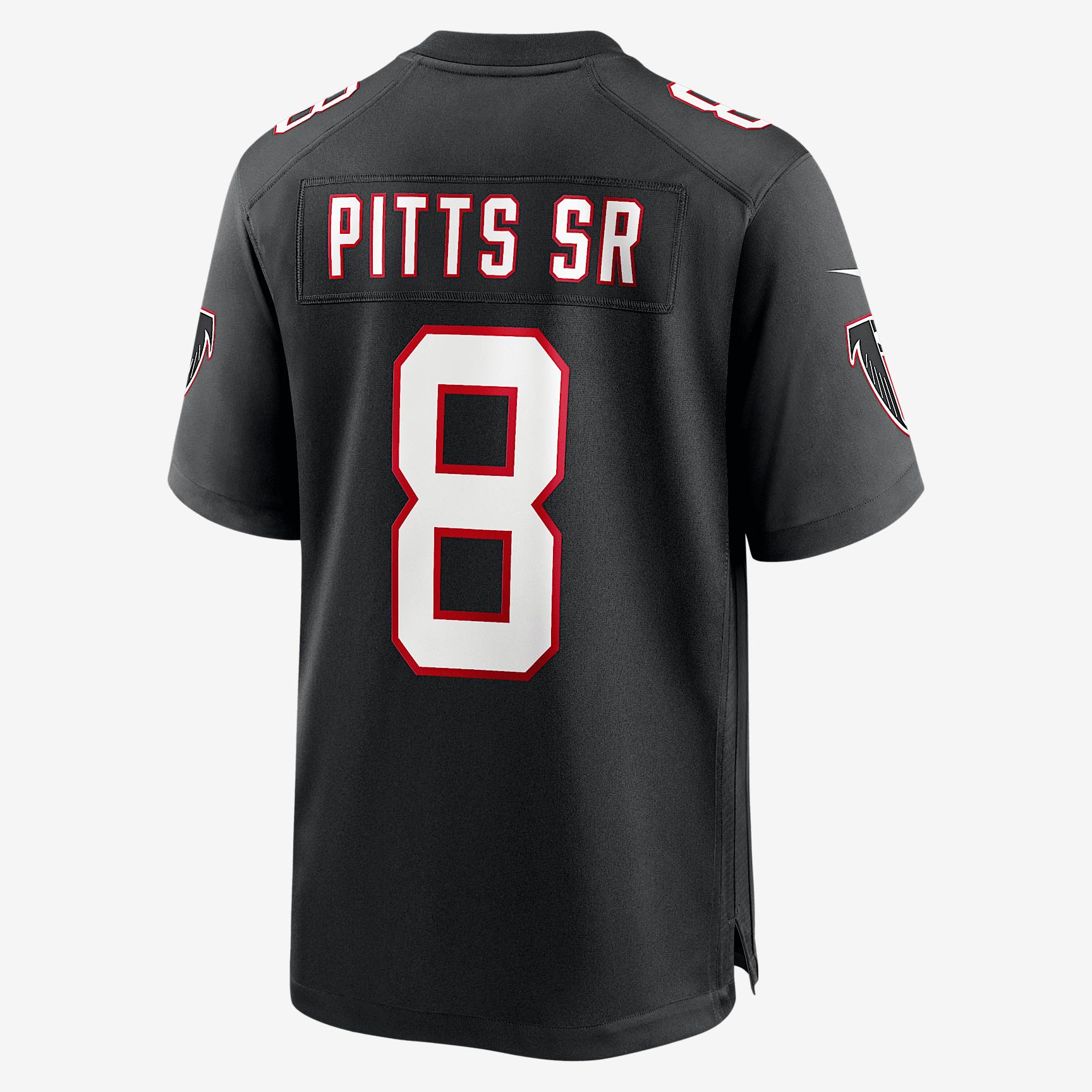 Kyle Pitts Sr. Atlanta Falcons Nike Mens NFL Game Jersey | 67NMATGR96F-AZ8 Product Image