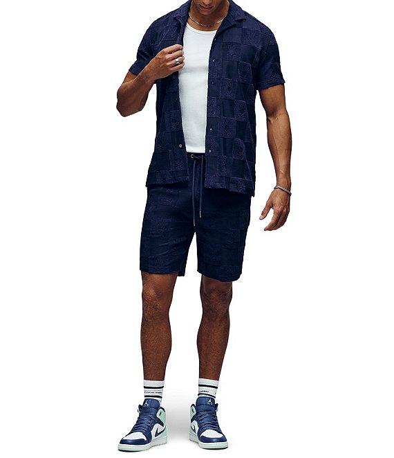 Psycho Bunny Kelvin Towel Terry Cloth 8.5#double; Inseam Shorts Product Image