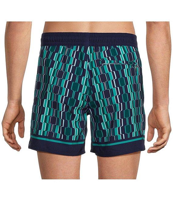 Murano Mod Stripe 5#double; Cabana Swim Trunks Product Image