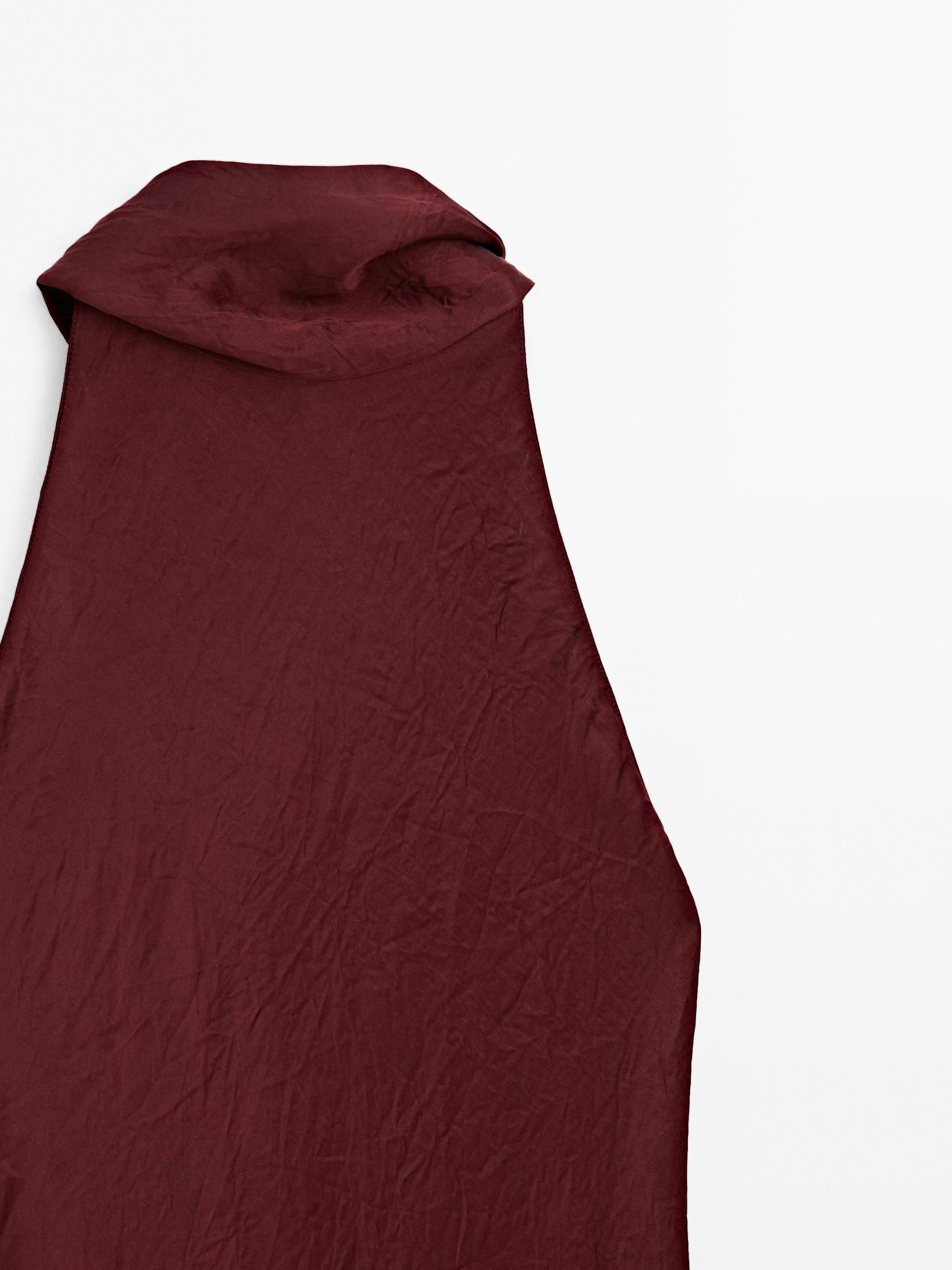 Long halter neck dress - STUDIO Product Image