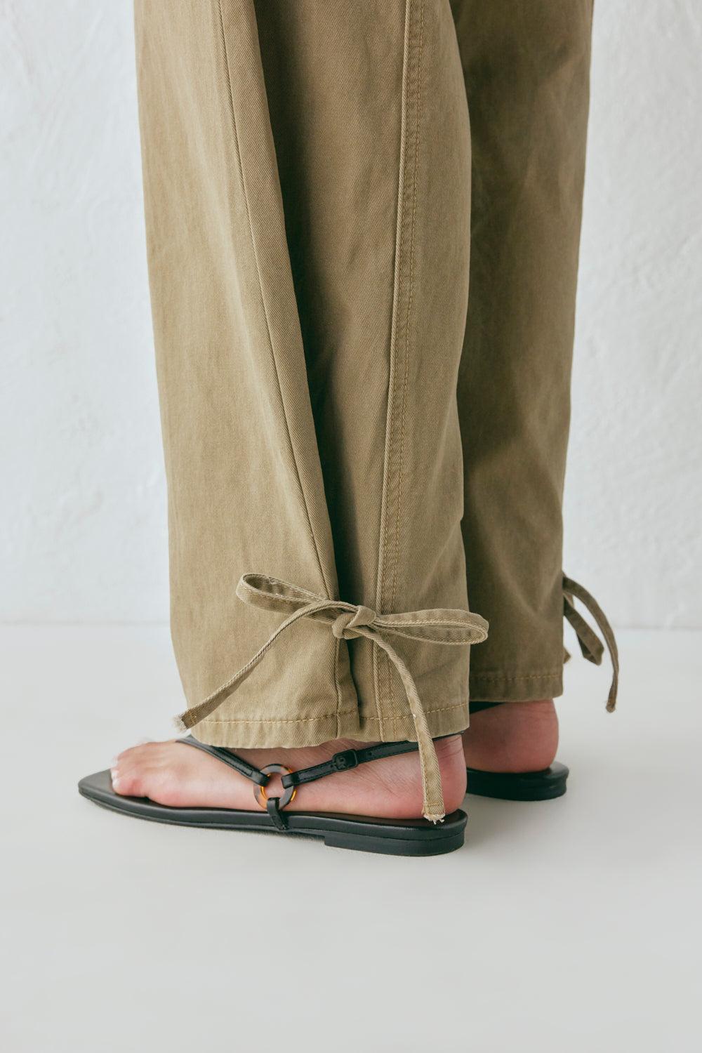 Marnie Denim Jeans Khaki Product Image