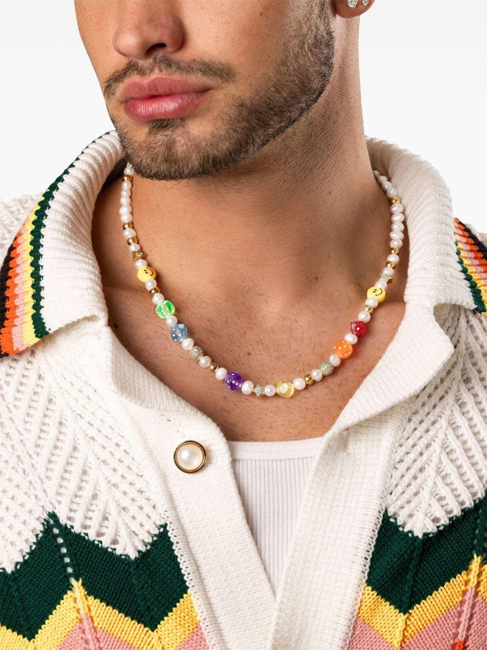 freshwater-pearl beaded necklace Product Image