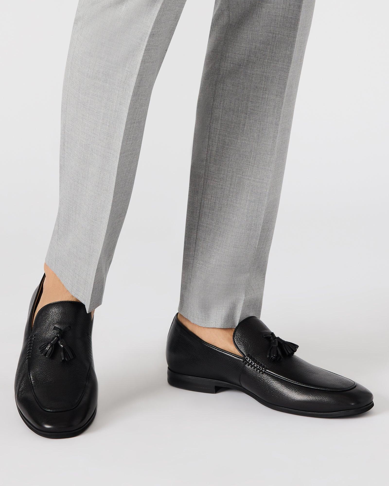 ONDRE BLACK LEATHER Male Product Image