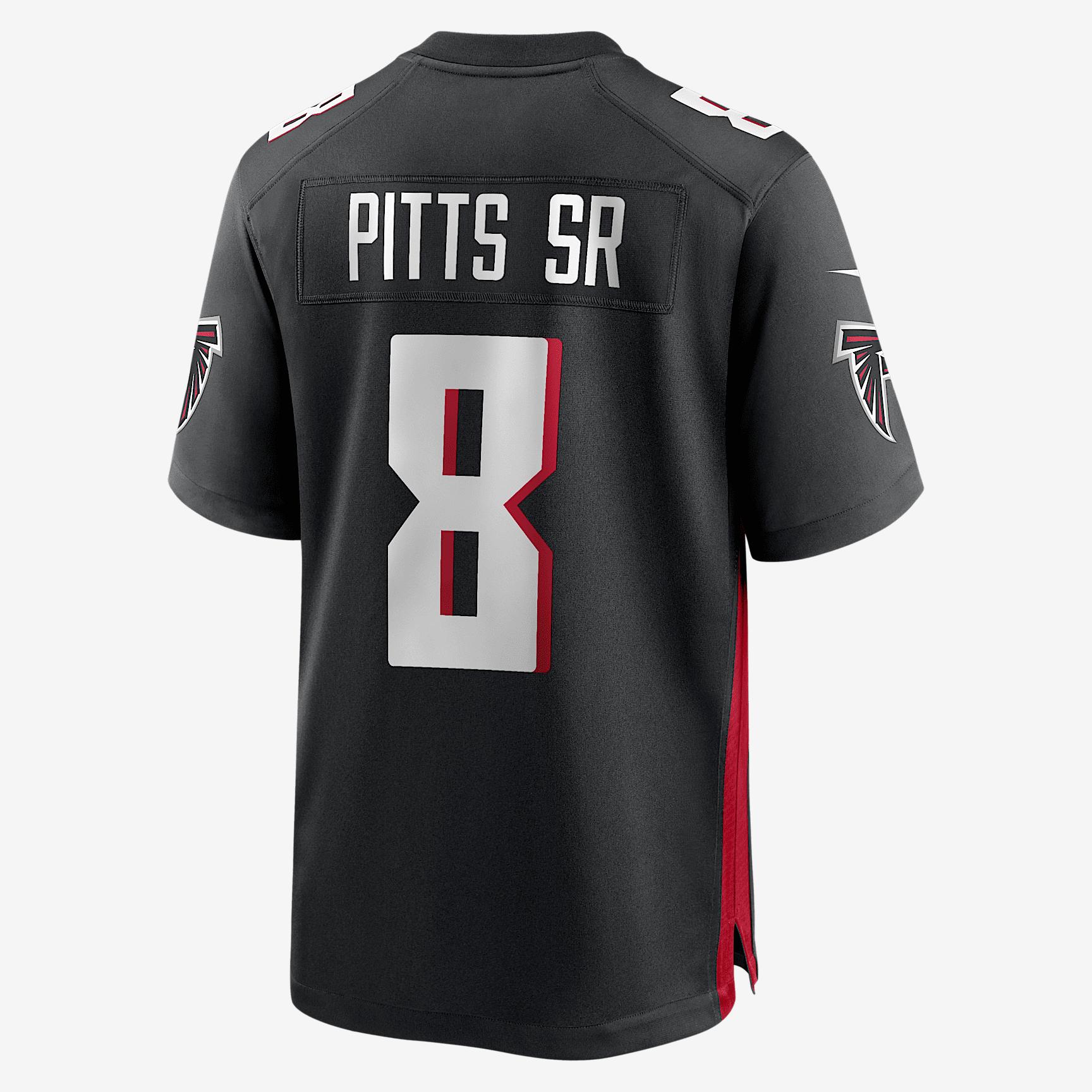 Kyle Pitts Sr. Atlanta Falcons Nike Mens NFL Game Jersey | 67NMATGR96F-AZ8 Product Image