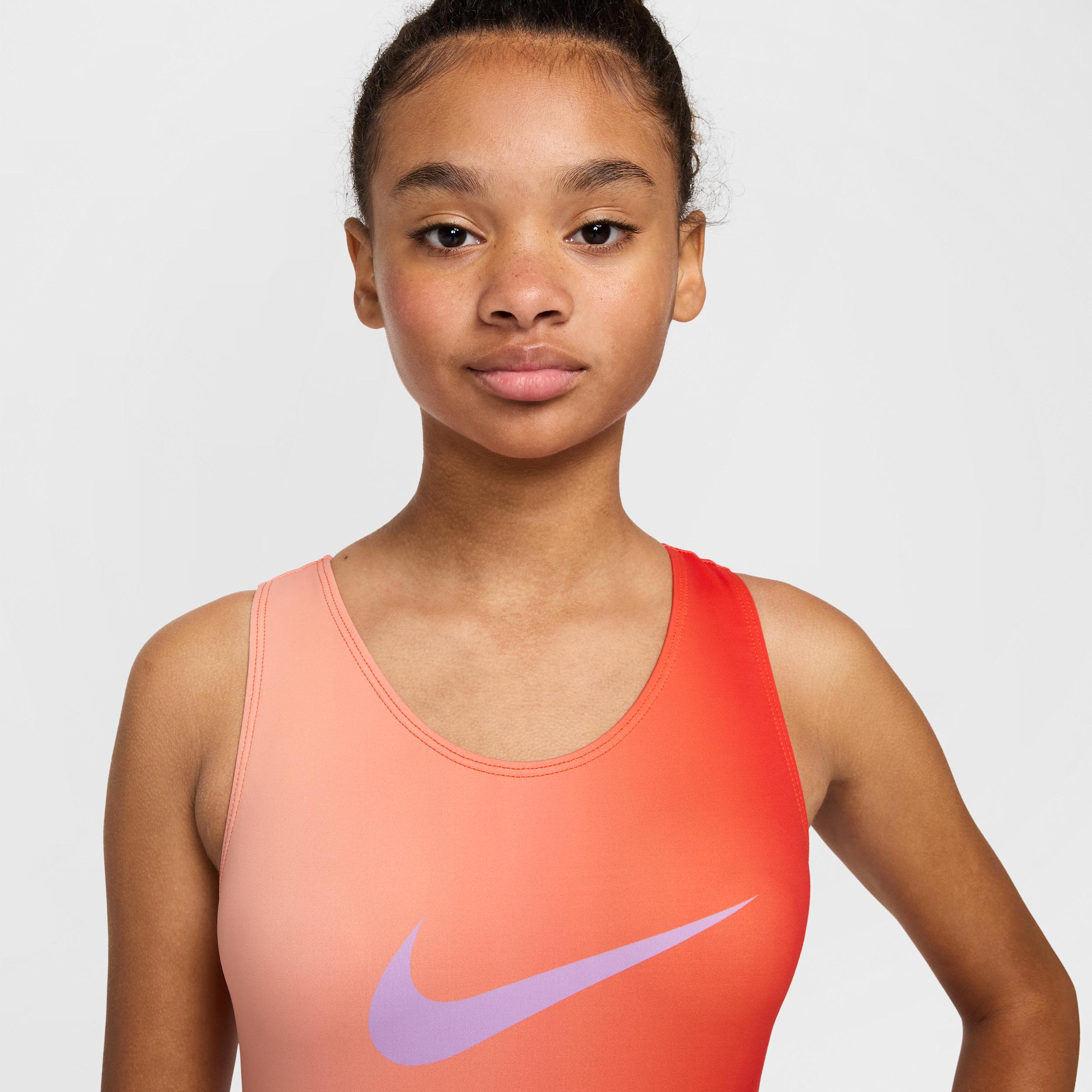 Nike Womens Gymnastics Sunrise Ombre Performance Leotard | NKA018-888 Product Image