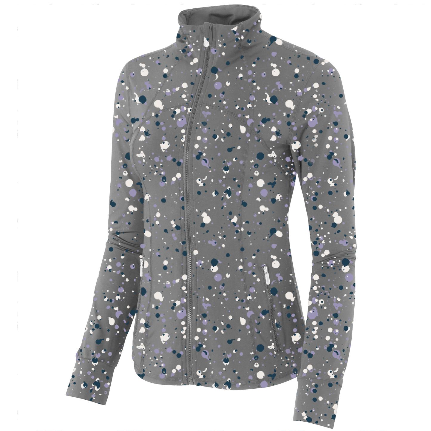 SwingJuice Golf Splatter Women's Full Zip Female Product Image