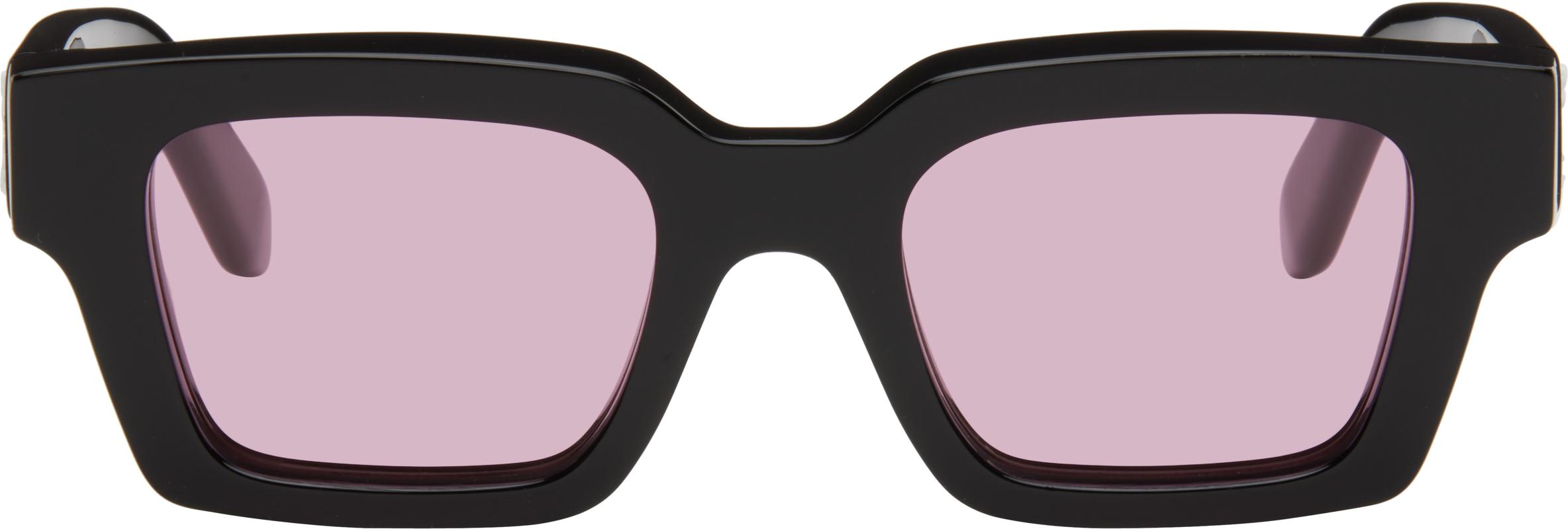 OFF-WHITE Virgil Rectangular Sunglasses In Pink Product Image