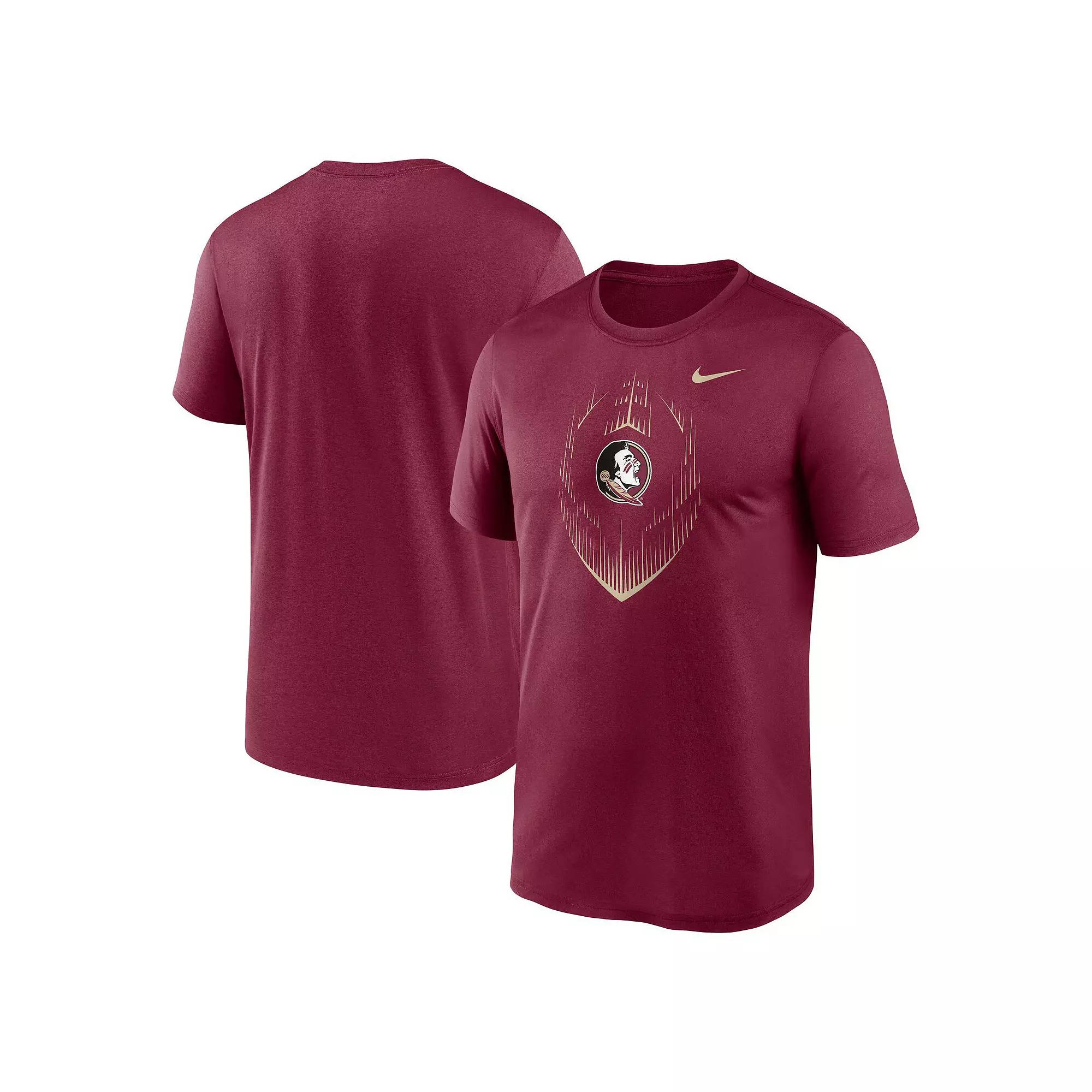 Men's Nike Garnet Florida State Seminoles Primetime Legend Icon Performance T-Shirt,  Product Image