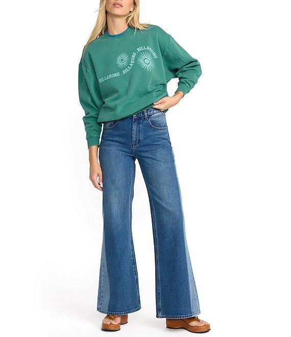 Billabong Time For Kendal Long Sleeve Brushed Fleece Sweatshirt Product Image