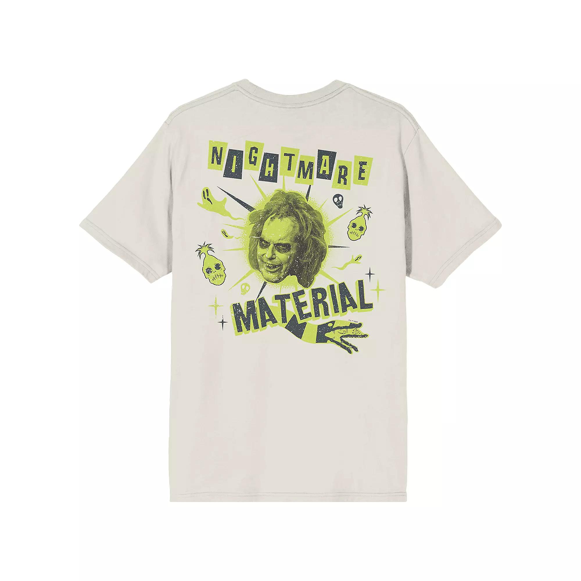 Men's Beetlejuice Beetlejuice Graphic Tee, Size: Medium, Off White Product Image