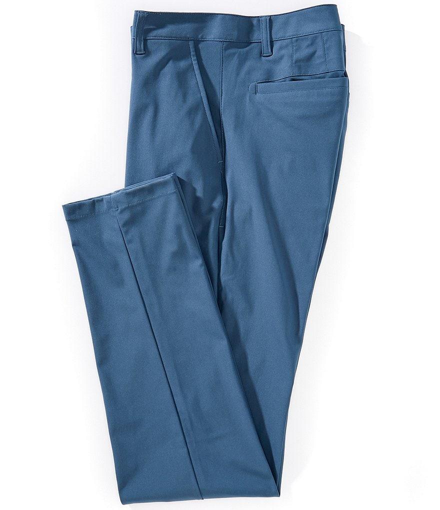 RHONE Slim Fit Flat Front Commuter Stretch Pants Product Image