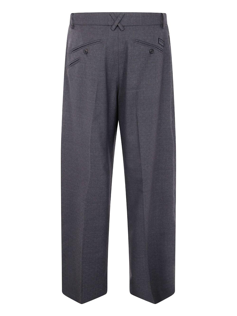 pleated wide-leg trousers Product Image