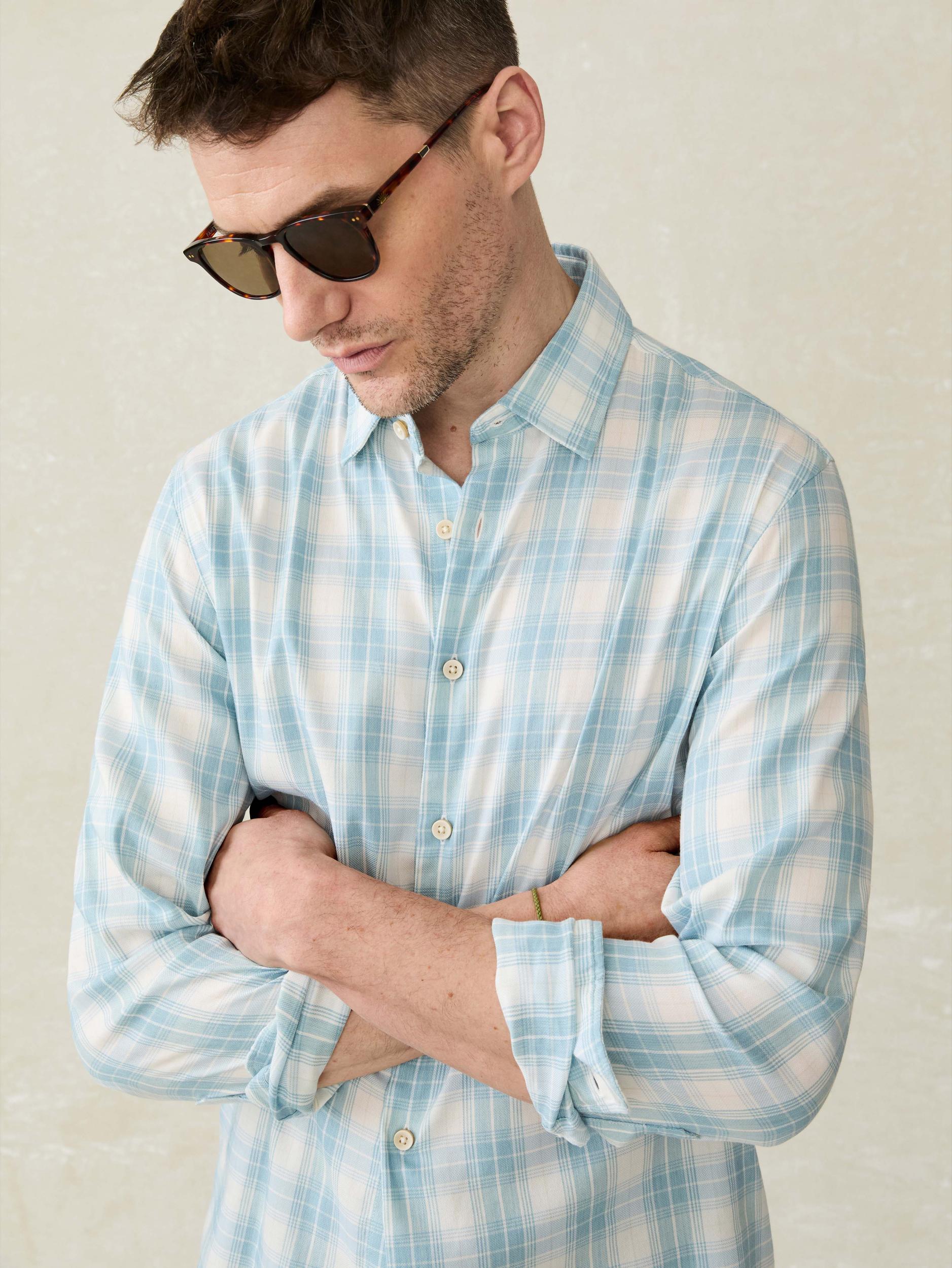 Movement™ Monterey Shirt - Summer Sky Plaid Male Product Image
