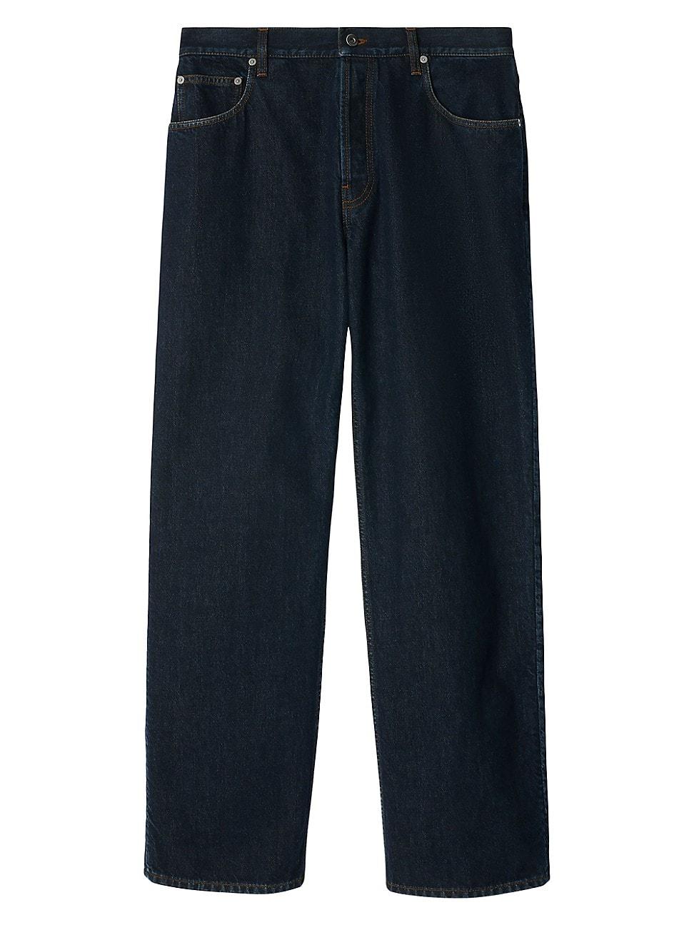Mens Mid-Rise Straight-Leg Jeans Product Image