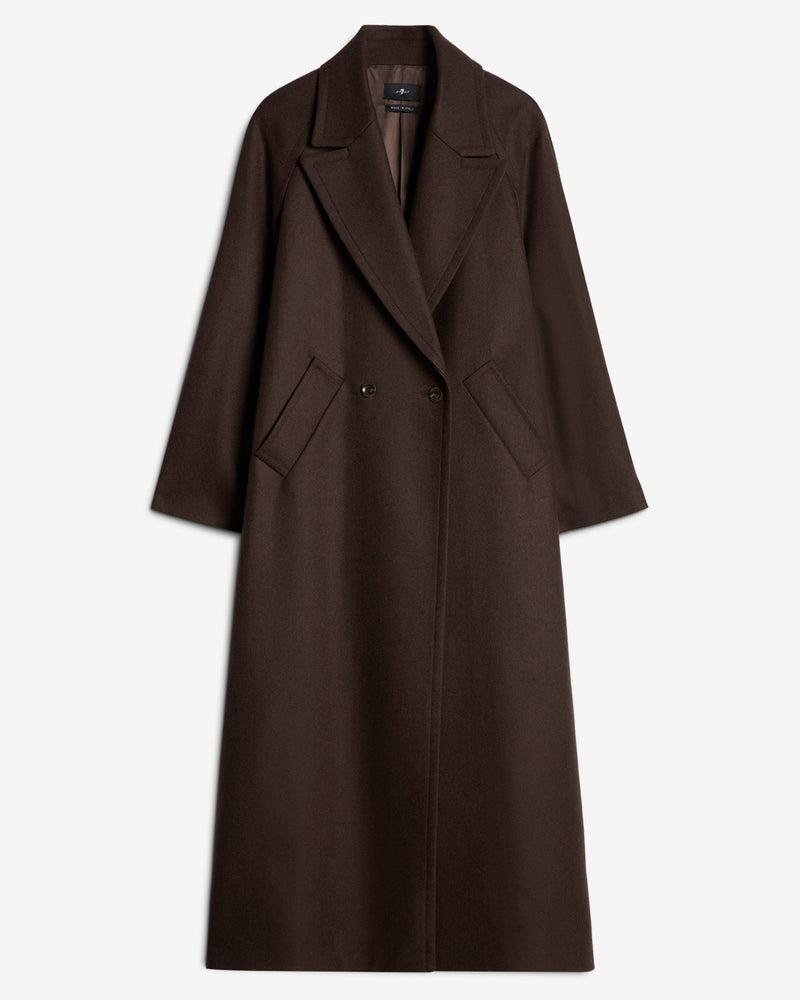 DOUBLE BREASTED COAT in Wool Product Image