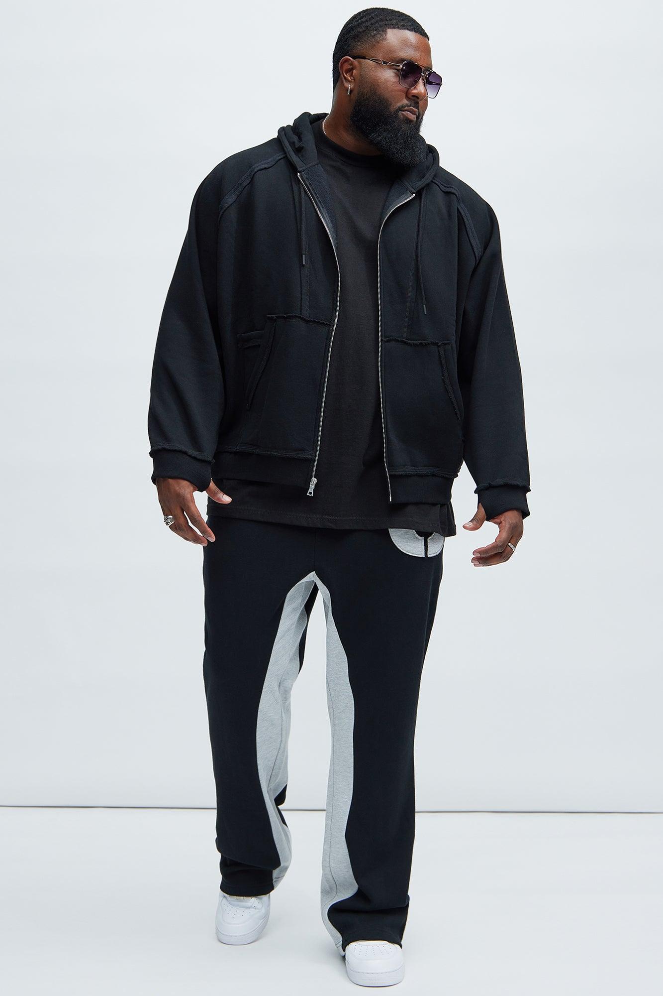 Tyson Number 3 Skinny Flare Sweatpants - Black/combo Product Image