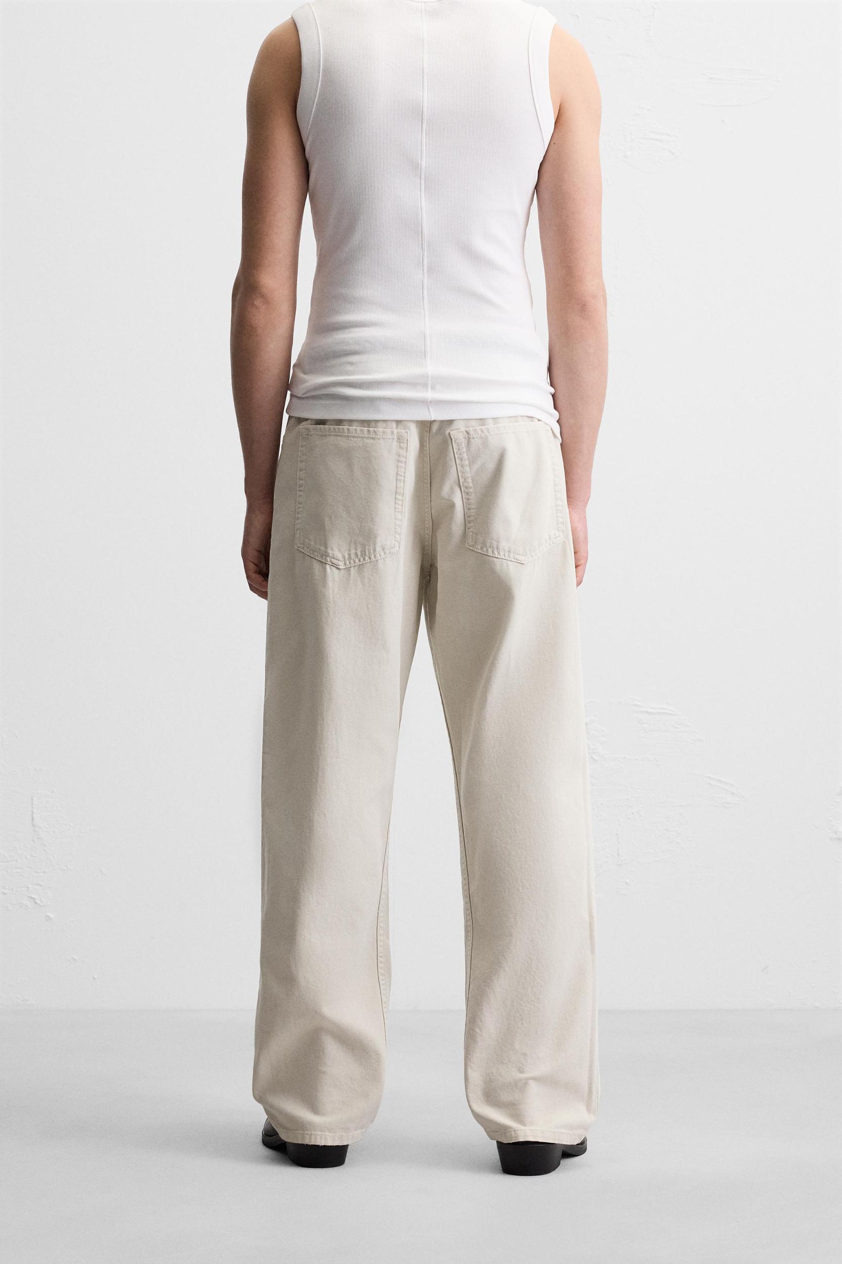 RELAXED STRAIGHT FIT JEANS Product Image