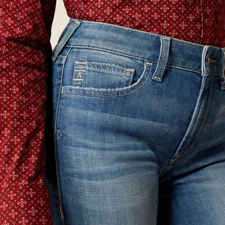 SALE Ariat® Ladies' HR Clair Slim Trouser Jeans in Anaheim Product Image