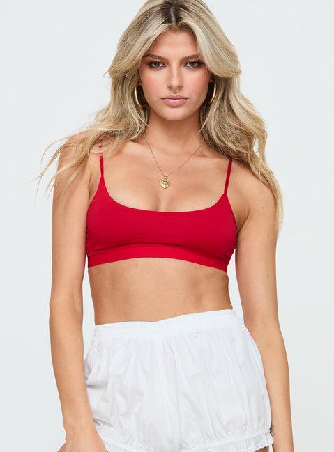 Remi Bralette Red Product Image