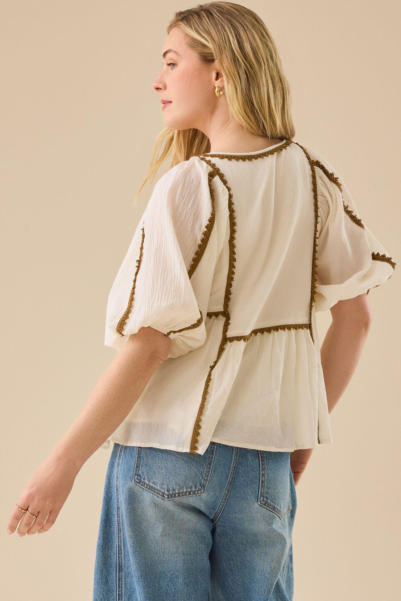 Hazel Embroidered Top Product Image