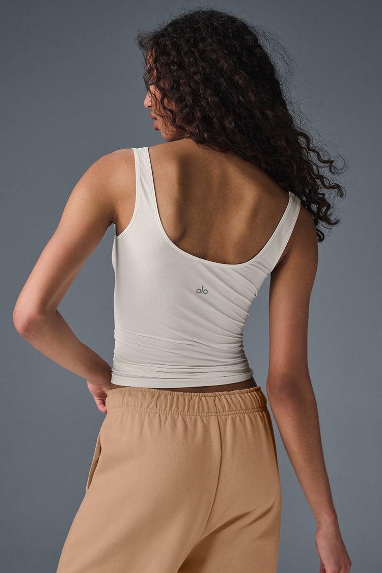 Sheer Glow Tank - Ivory Product Image