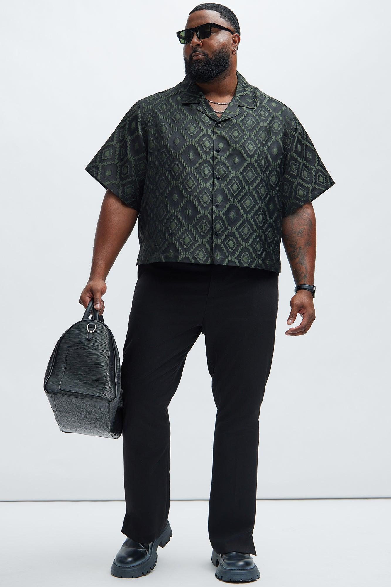 Stanley Boxy Shirt - Green/combo Product Image