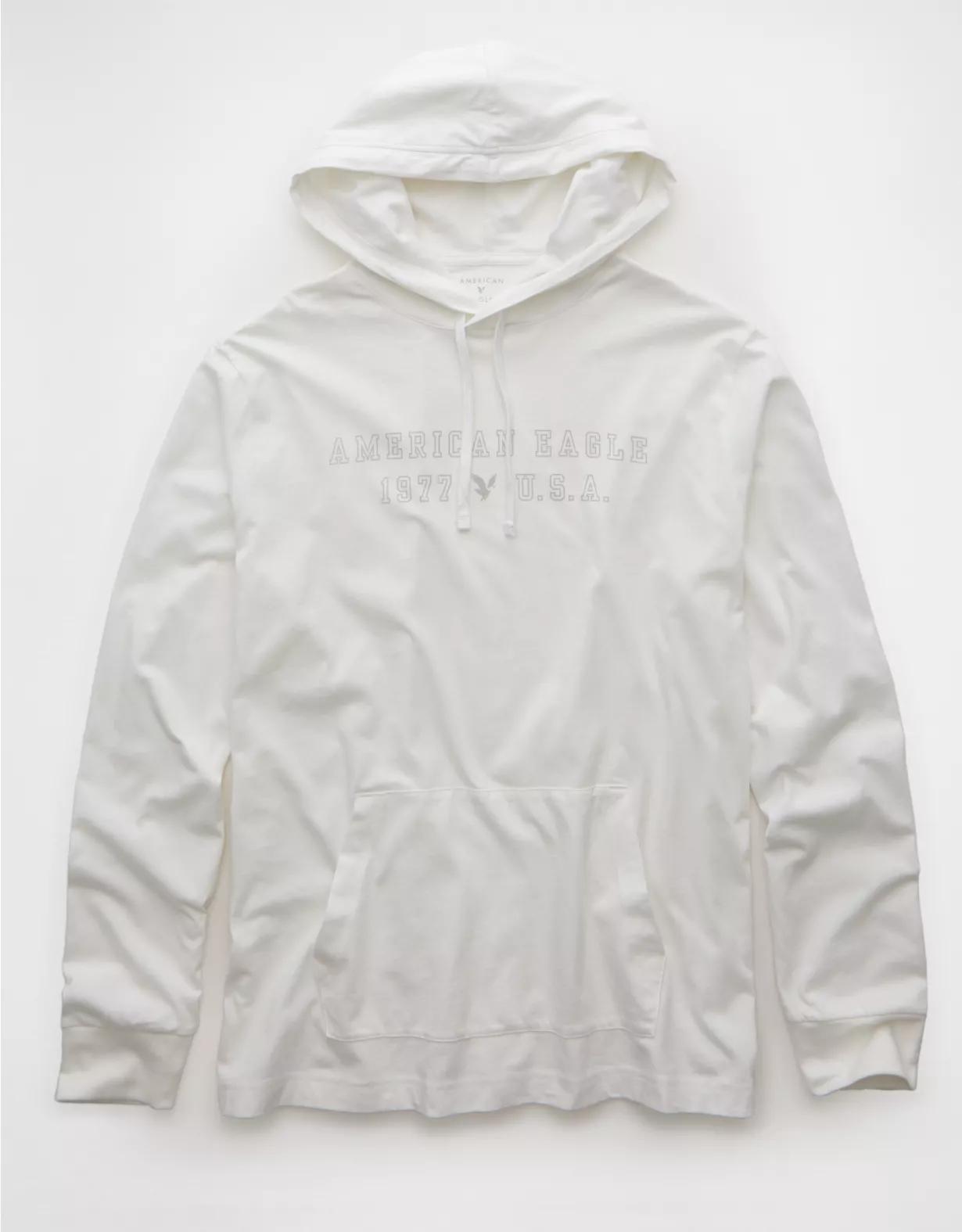 AE Icon Logo Graphic Hoodie T-Shirt Product Image