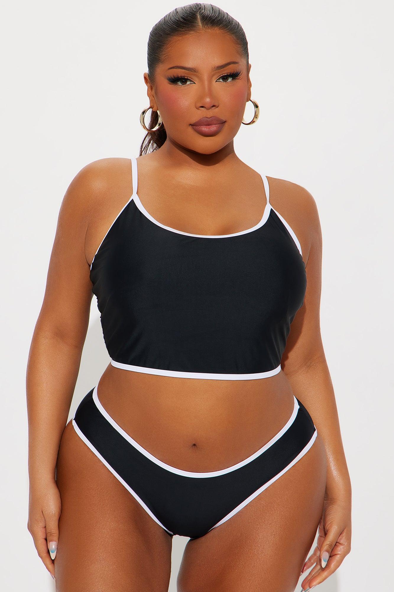 Honolulu Tankini 2 Piece Bikini - Black Female Product Image