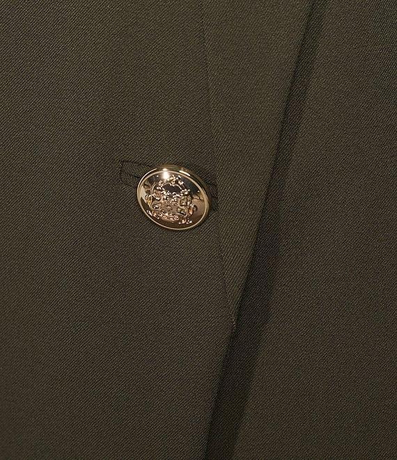 Antonio Melani Loretta Round Neck Sleeveless Button Front A-Line Dress Product Image